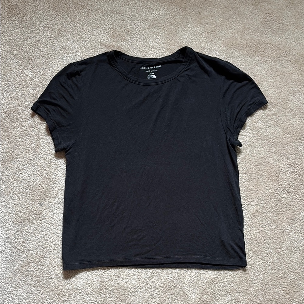 Black Short Sleeve Tee